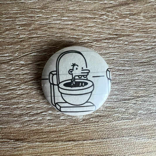 Diary Of A Wimpy Kid Badge #1