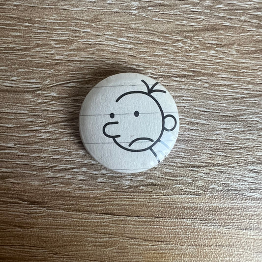 Diary Of A Wimpy Kid Badge #24